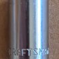 Vintage Craftsman 3/8" SAE, 12 Point 1/4" Drive Shallow Socket (V)