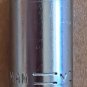 Vintage Craftsman 3/8" SAE, 12 Point 1/4" Drive Shallow Socket (V)