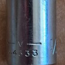 Vintage Craftsman 1/2" SAE, 12 Point 3/8" Drive Shallow Socket (V-44333) USA Vintage Craftsman 1/2" SAE, 12 Point 3/8" Drive Shallow Socket (V-44333) USA