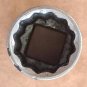 Vintage Craftsman 11/16" SAE 12 Point 1/2" Drive Shallow Socket (V)