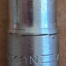 Vintage Craftsman 9/16" SAE, 12 Point 1/2" Drive Shallow Socket (V)