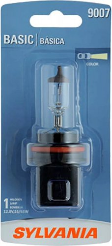 SYLVANIA - 9007 Basic - Halogen Bulb for Headlight and Daytime Running Lights (Contains 1 Bulb)