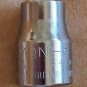 Vintage Craftsman 9MM, 12 Point 3/8" Drive Shallow Socket (G-44301) USA