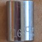 Vintage Craftsman 7/16" SAE, 12 Point 3/8" Drive Shallow Socket (G-44332) USA