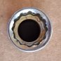 Vintage Craftsman 7/16" SAE, 12 Point 3/8" Drive Shallow Socket (G-44332) USA