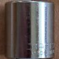 Vintage Craftsman 3/4" SAE, 6 Point 3/8" Drive Shallow Socket (G-43007) USA