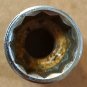 Vintage TAT 52420 5/8" SAE 12PT. 1/2 Drive Shallow Socket Japan