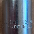 Vintage CRAFTSMAN 5/8" SAE, 3/8-Inch Drive, 12-Point Shallow Socket (V44335)USA