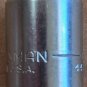 Vintage CRAFTSMAN 5/8" SAE, 3/8-Inch Drive, 12-Point Shallow Socket (V44335)USA