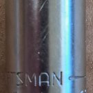 Vintage CRAFTSMAN 3/8" SAE, 1/4-Inch Drive, 6-Point Shallow Socket (G43497) USA
