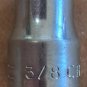 Vintage CRAFTSMAN 3/8" SAE, 3/8-Inch Drive, 12-Point Shallow Socket (V)