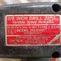 SEARS CRAFTSMAN 3/8 INCH DRILL VARIABLE SPEED REVERSIBLE 315.10491 MADE IN USA