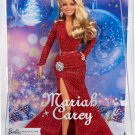 Barbie Signature Doll, Mariah Carey Holiday Collectible in Red Glitter Gown with Silvery Accessories