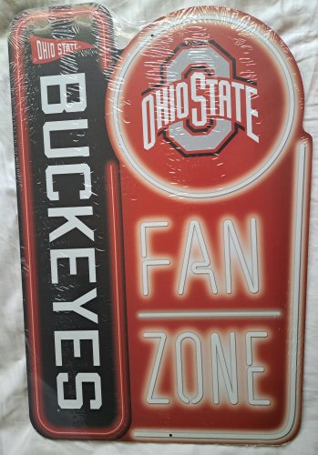 OPEN ROAD BRANDS 2024 The Ohio State University Metal Sign