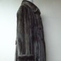 CHIC LADIES MILITARY BLUE IRIS MINK LONG COAT-32985(M)