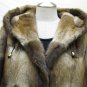 Sell one like this UNIQUE LADIES MUSKRAT HOODIE SOS JACKET-64155r(SZ 44=M)