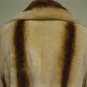 LADIES WHISKEY PLUCKED MINK JACKET W/ STRIPE- 44911 (SIZE M =44)