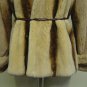 LADIES WHISKEY PLUCKED MINK JACKET W/ STRIPE- 44911 (SIZE M =44)