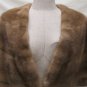LADIES PASTEL MINK CAPE -61459r/60o/62o(SIZE F)