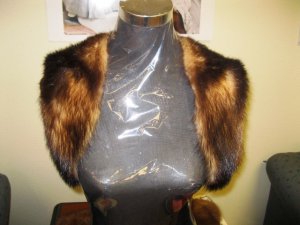 LADIES CUTE JUNIOR FITCH MINI VEST - 53584o(SIZE S)