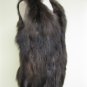 LADIES STUNNING CHIC REVERSIBLE NATURAL SILVER FOX VEST - 63283 (SZ M & L)