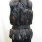 LADIES STUNNING CHIC REVERSIBLE NATURAL SILVER FOX VEST - 63283 (SZ M & L)