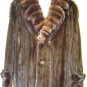 MENS NAT MAHO MENS MINK STROLLER W/CHINCHILLA TRIM-55318(SIZE 54)