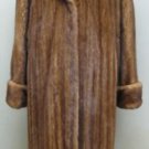 LADIES MAMA WHISKEY US MINK LET OUT LONG COAT- 65363(o) SIZE 40