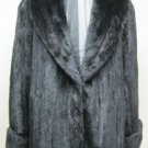 LADIES BLACK FEMALE MINK LETOUT STROLLER   - 65811 (SIZE 14)