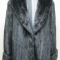 LADIES BLACK FEMALE MINK LETOUT STROLLER   - 65811 (SIZE 14)