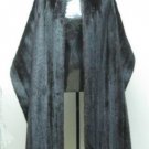 LADIES DARK RANCH MINK SCARF   - 11024  (SIZE 96" X 21")