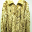 MENS WHISKEY SECTION MINK ZIP UP HOODIE JKT -58893(size XL)