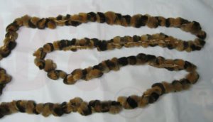DYED GOLDEN YELLOW REX TWIST CHAIN TRIM