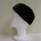 LADIES ELEGANT BLACK MINK CAP  41917(o) SIZE F
