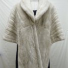 LADIES CLASSIC STUNNING PEARL MINK CAPE - 64261(o) SIZE F