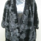 LADIES CLASSIC STUNNING BLACKGAMA MINK CAPE - 61448 SIZE F