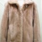 LADIES DYED PINK LET OUT US MINK JACKET - 36644 (SZ M)