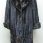 UNIQUE LADIES MAHOGANY MINK COAT +APPLIQUE-35450(M)