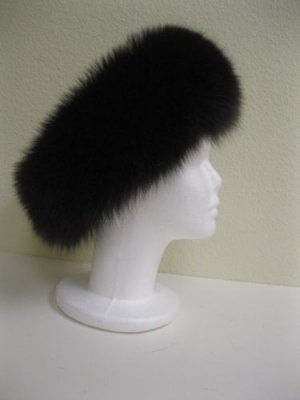 LADIES CUTE + CHIC + WARM BROWN FOX HEADBAND 64084/5/6 (SIZE F)
