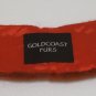 UNISEX DYED ORANGE MINK COLLAR - 52948 (SZ F)