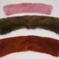 UNISEX DYED ORANGE MINK COLLAR - 52948 (SZ F)