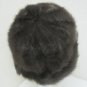 LADIES CUTE DARK GREY FANCY MINK HAT - 112