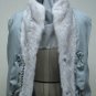 LADIES SAPPHIRE US MINK JACKET/BOLERO - 45363(o) SIZE M = SIZE 44