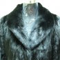 LADIES BLACK F MINK LETOUT JACKET - 66293(o) SIZE 10