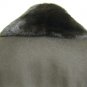 CHIC MAHOGANY MINK VEST WITH WOOL BACKING-56305 (SZ L)