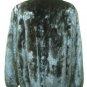 MENS MAHOGANY MINK BOMBER ZIP UP JACKET-66180r(SZ 2XL)