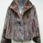 LADIES STUNNING USA DEMIBUFF MINK BOLERO - 67021(SIZE 44 = size M = size 12 )