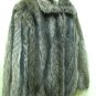 MENS BIG & TALL BRIGHTENED RACCOON ZIP UP JACKET-66518 (SZ 3XL)