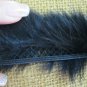 DYED BLACK REX CHAIN TRIM - HOT &FASHIONABLE CHIC WINTER  & SEASONAL ITEM