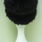 UNISEX BLACK KNITTED BEAVER NECK WARMER - (66244 -45 - 46)